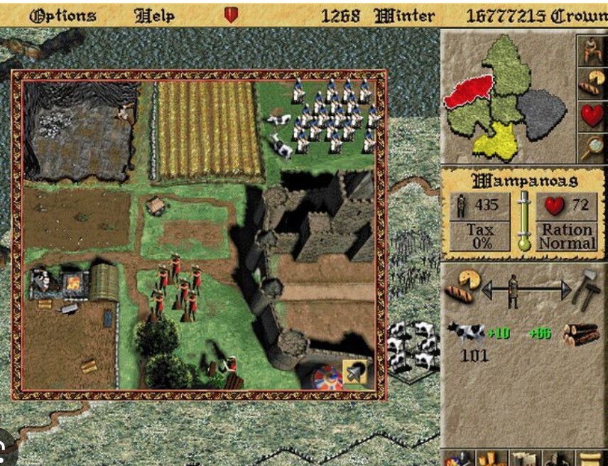 Lords of the Realm II tuyệt đỉnh cùng 1gom 2 Lords of the Realm II