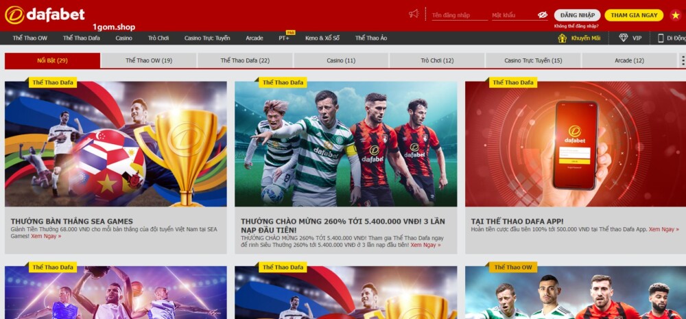 Chương trình khuyến mãi tại nhà cái Chương trình khuyến mãi tại nhà cái