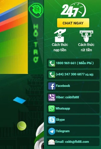 Hệ thống CSKH FB88 Hệ thống CSKH FB88