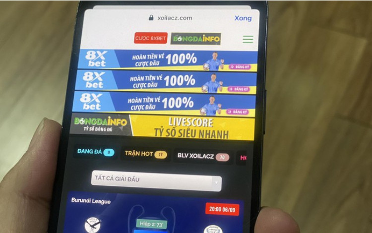 Xôi Lạc TV được thiết kế và tối ưu hóa để hoạt động trên nhiều thiết bị di động khác nhau Xôi Lạc TV được thiết kế và tối ưu hóa để hoạt động trên nhiều thiết bị di động khác nhau