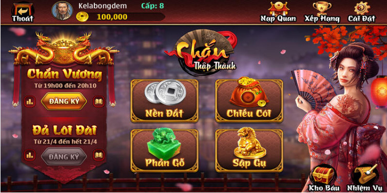 Thapthanh hoạt động 24/24 mở ra cơ hội chơi đổi thưởng cho mọi người Thapthanh hoạt động 24/24 mở ra cơ hội chơi đổi thưởng cho mọi người