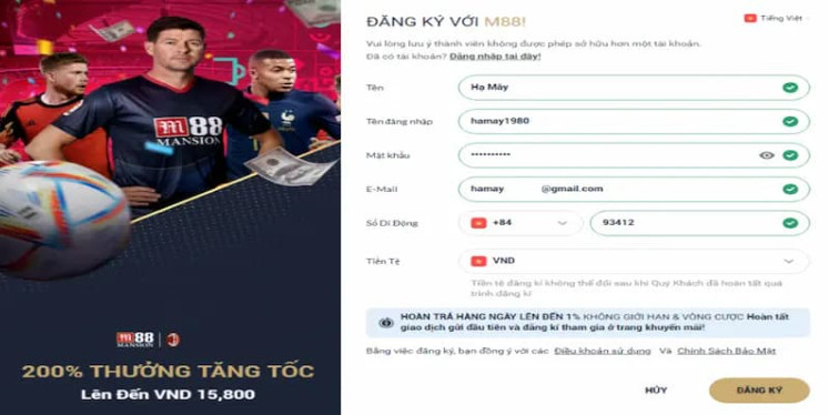 Đăng ký M88 chơi game thỏa thích Đăng ký M88 chơi game thỏa thích