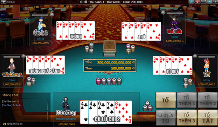 Cách so các chi trong bài Xì Tố Hitclub Cách so các chi trong bài Xì Tố Hitclub