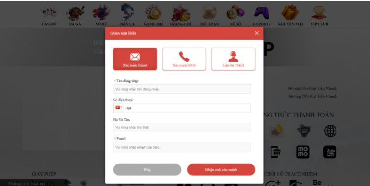 Các lệnh liên hệ của nhà cái Mb66 Các lệnh liên hệ của nhà cái Mb66