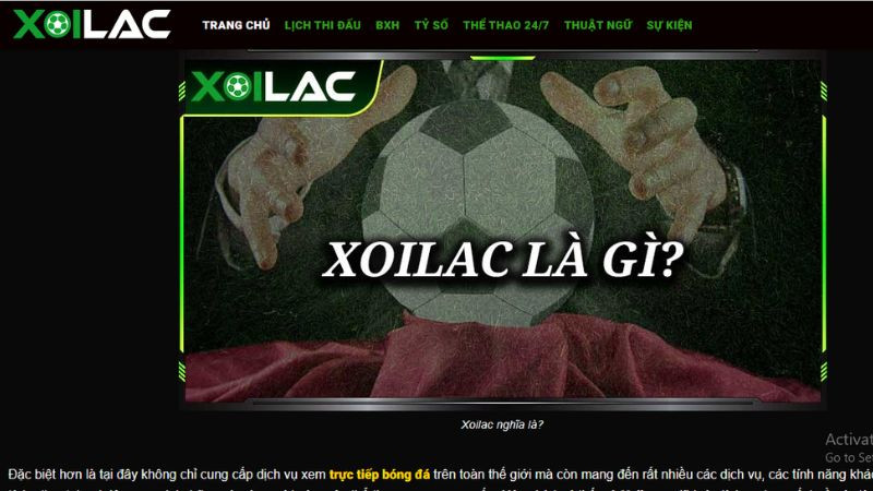 Những thông tin cơ bản về kênh bóng đá Xoilac Những thông tin cơ bản về kênh bóng đá Xoilac