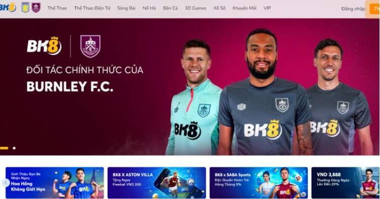 Thương hiệu cá cược BK8 Thương hiệu cá cược BK8