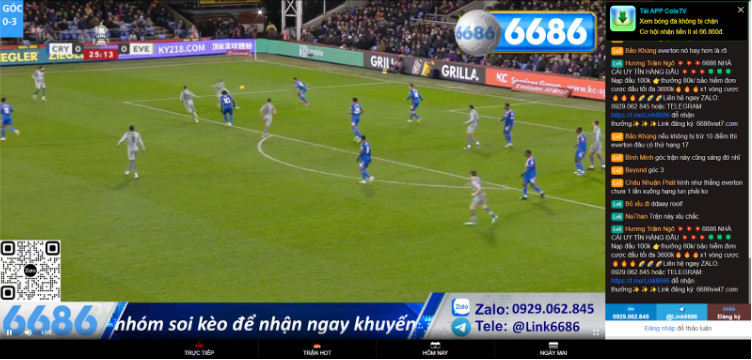 Trực tiếp các giải đấu lớn Trực tiếp các giải đấu lớn