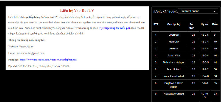 Cách thức liên hệ với kênh đa dạng Cách thức liên hệ với kênh đa dạng
