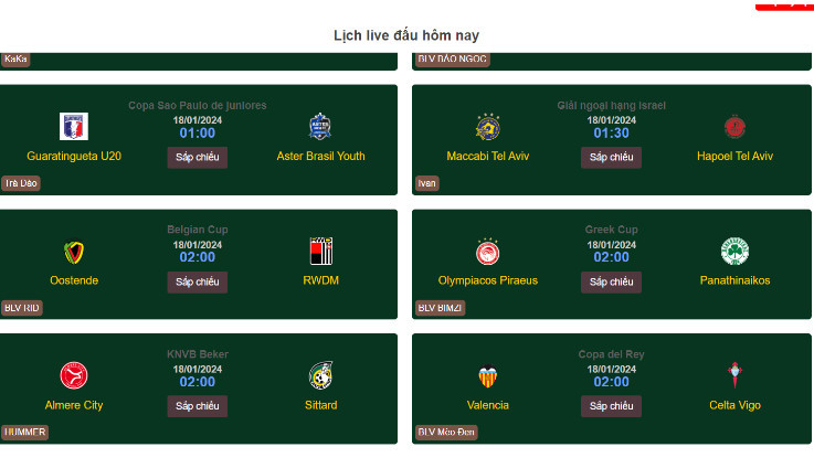 Tính năng tương thích nhiều trình duyệt web trên Trực tiếp NBA Tính năng tương thích nhiều trình duyệt web trên Trực tiếp NBA