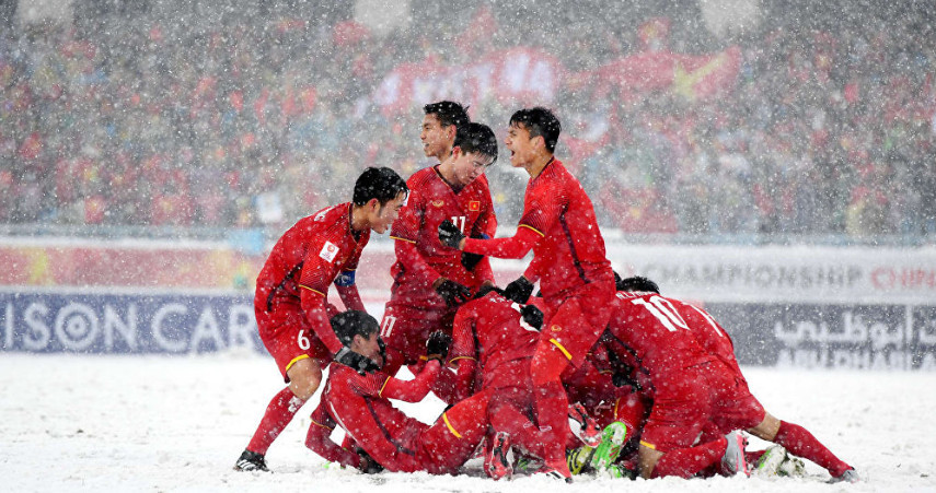 Hòa mình trong chiến thắng của đội tuyển U23 - XoivoTV Hòa mình trong chiến thắng của đội tuyển U23 - XoivoTV