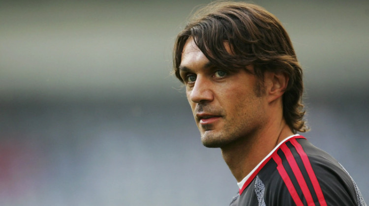Trung vệ thép Paolo Maldini Trung vệ thép Paolo Maldini