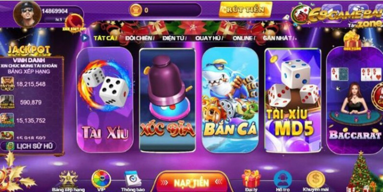 Kho game đa dạng và phong phú Kho game đa dạng và phong phú