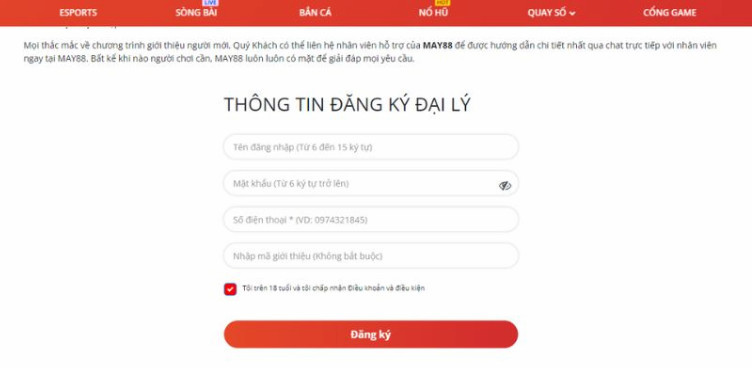 Hướng dẫn cách đăng ký thành đại lý Hướng dẫn cách đăng ký thành đại lý