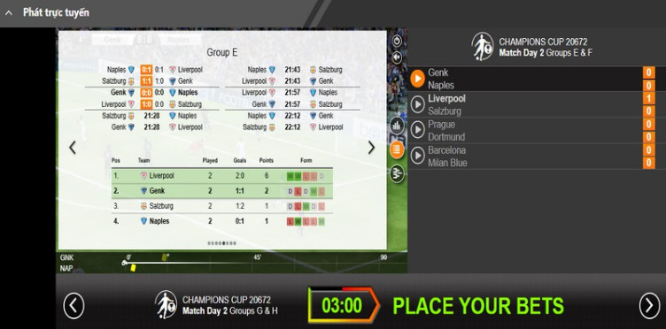 Theo dõi BXH giúp chốt kèo bóng đá ảo dễ dàng hơn Theo dõi BXH giúp chốt kèo bóng đá ảo dễ dàng hơn