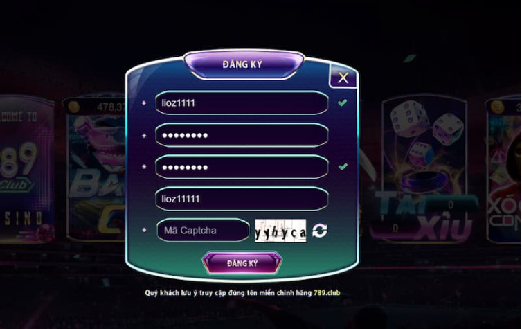 Hình thức đăng ký đơn giản Hình thức đăng ký đơn giản