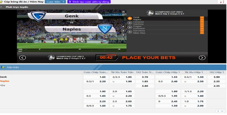 Bóng đá ảo đưa ra một số loại cược cơ bản cho bet thủ cân nhắc Bóng đá ảo đưa ra một số loại cược cơ bản cho bet thủ cân nhắc