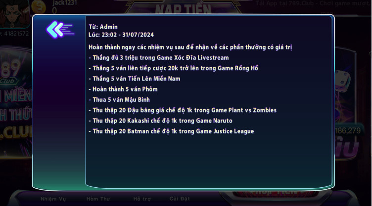 Chơi nhiều và hưởng nhiều ưu đãi cùng 789Club Chơi nhiều và hưởng nhiều ưu đãi cùng 789Club